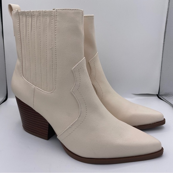 Pink Lily pointed toe western booties women Size 8.5 - Picture 11 of 16